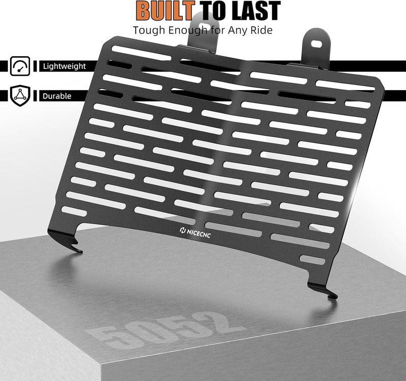 NICECNC Black Radiator Protection Grille Radiator Shield Compatible with Harley Sportster S RH1250S 2021-2024 - Image 4